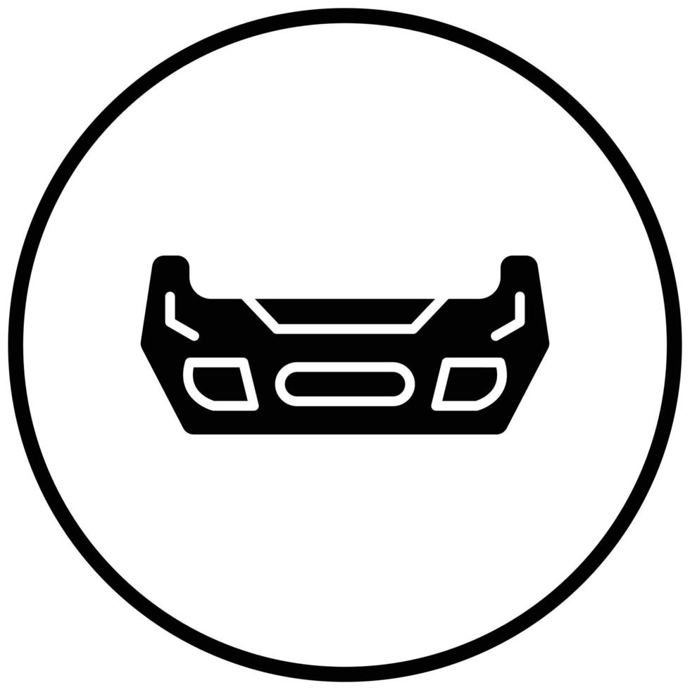 Bumper Icon Style vector