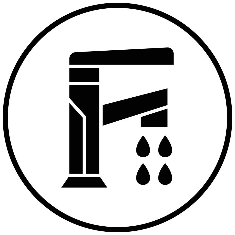 Faucet Icon Style vector