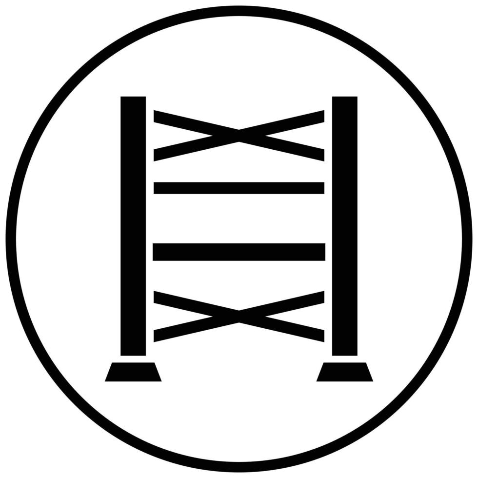 Scaffolding Icon Style vector