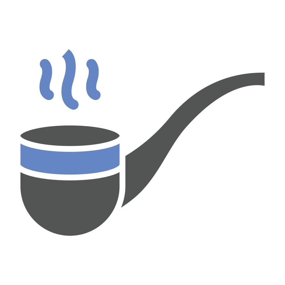 Smoking Pipe Icon Style vector