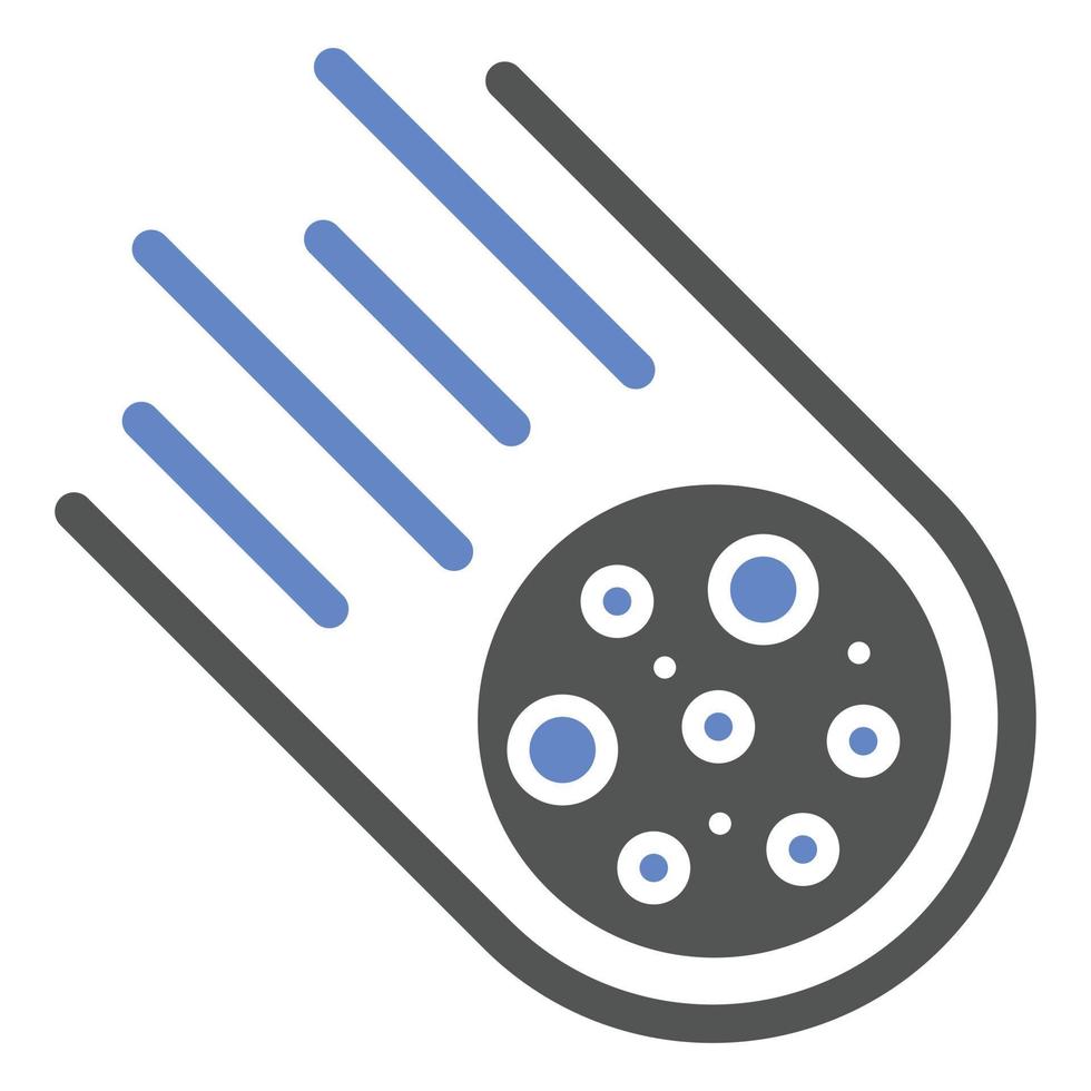 Asteroid Icon Style vector