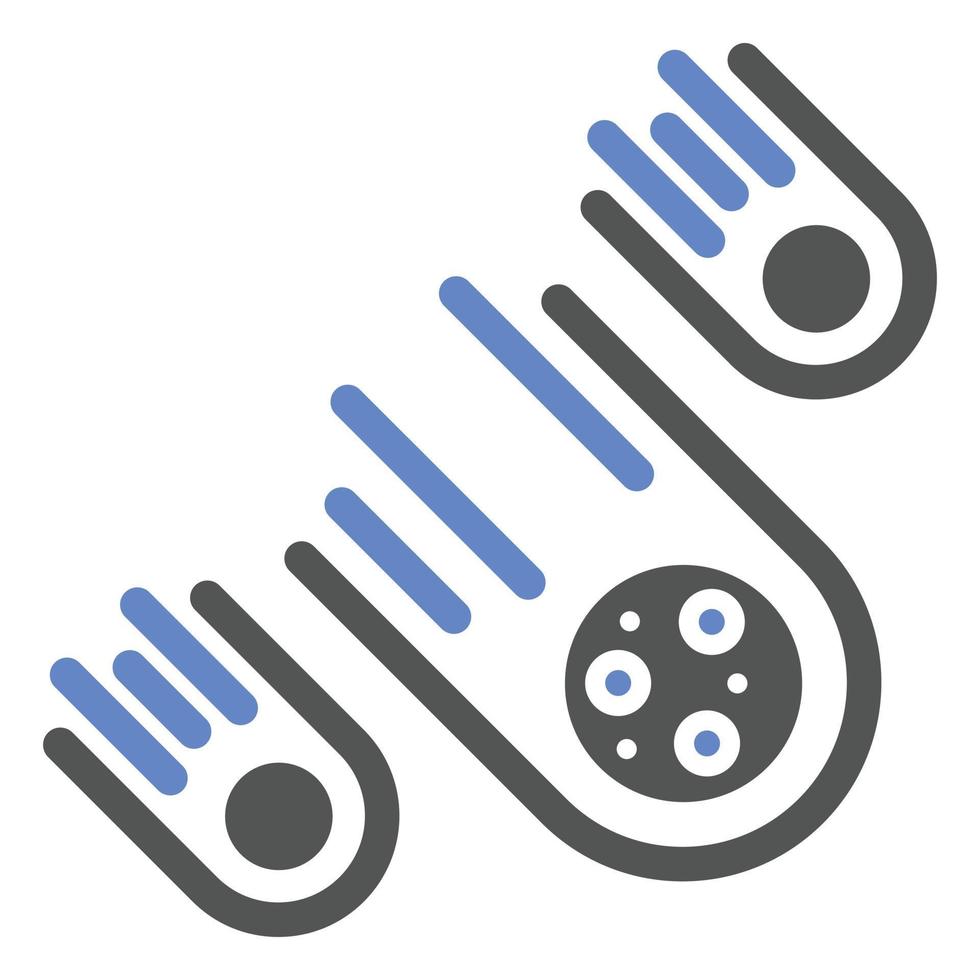 Meteorites Icon Style vector