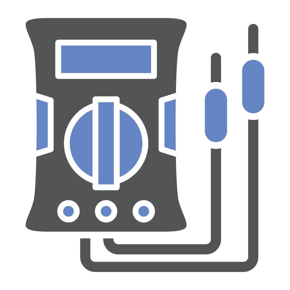 Voltmeter Icon Style vector