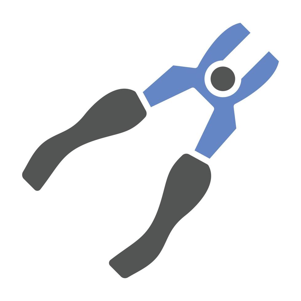 Pliers Icon Style vector