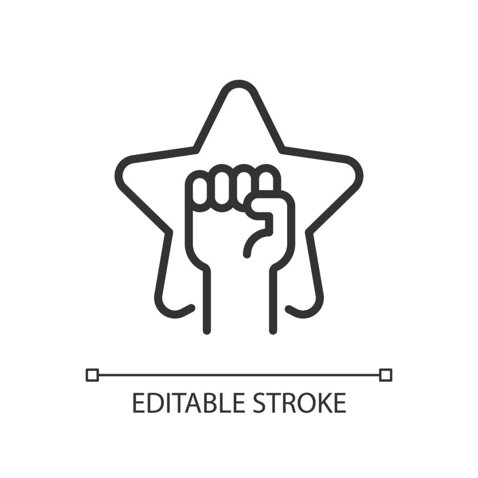 Motivational bonuses pixel perfect linear icon. Receive intrinsic rewards. Achieve productivity result. Thin line illustration. Contour symbol. Vector outline drawing. Editable stroke.