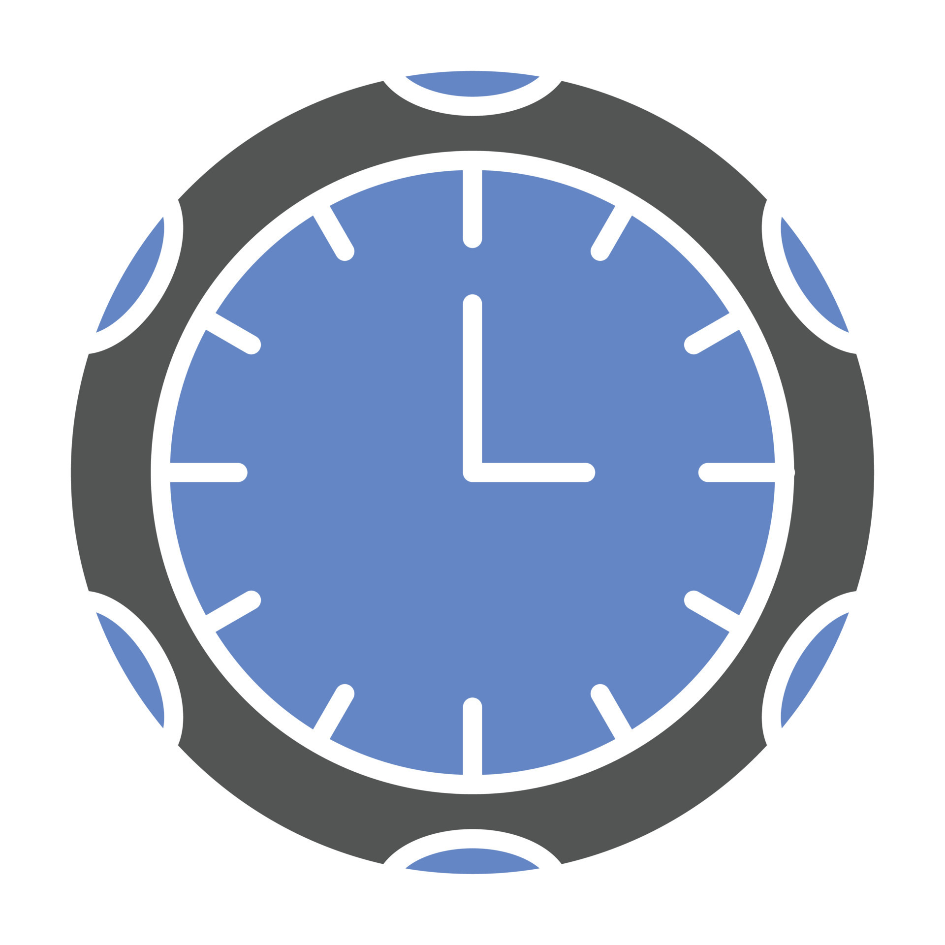 Clock Icon Style 8741951 Vector Art at Vecteezy