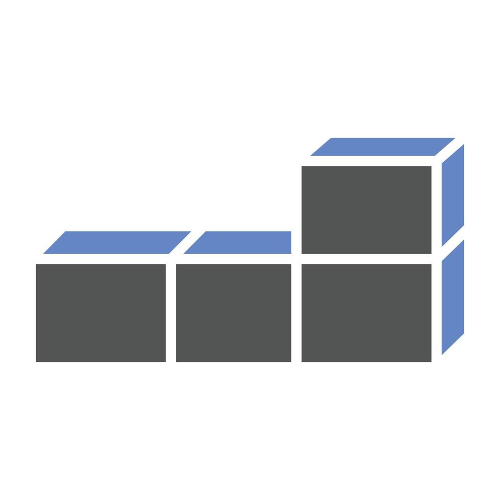 Blocks Icon Style vector