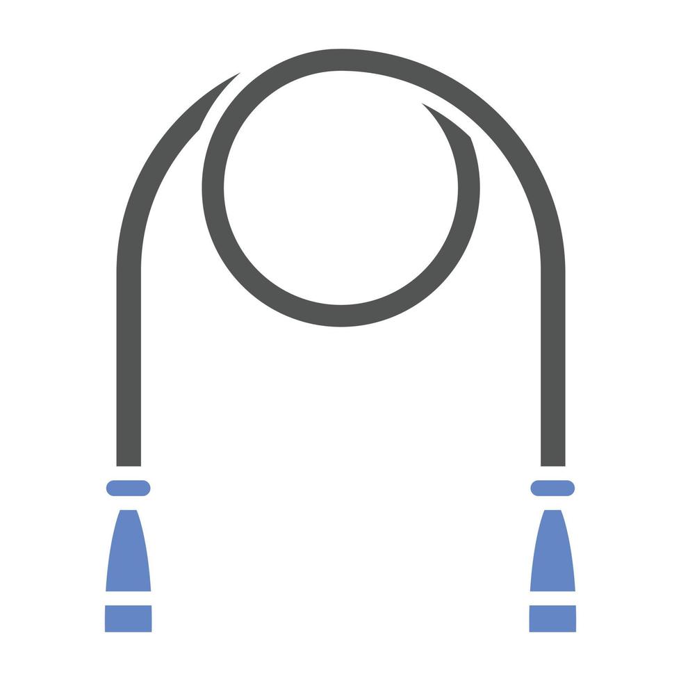 Skipping Rope Icon Style vector