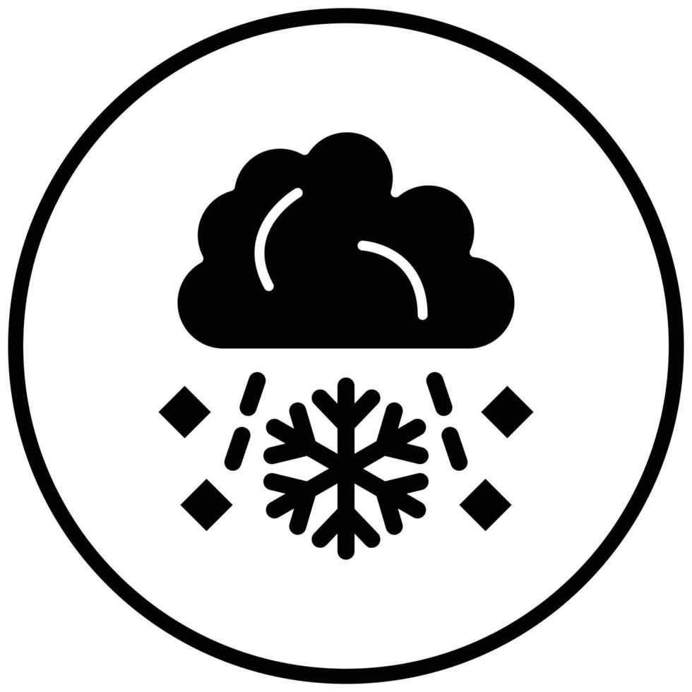 Hail Icon Style vector