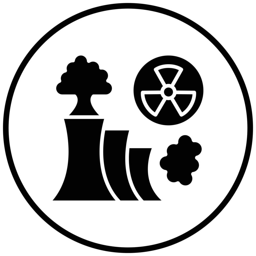 Pollution Icon Style vector