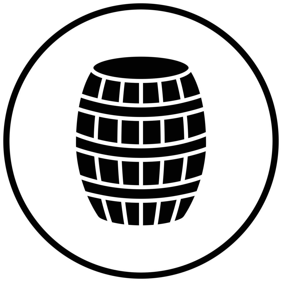 Barrel Icon Style vector