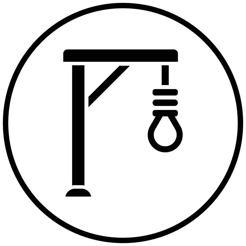 Gallows Icon Style vector