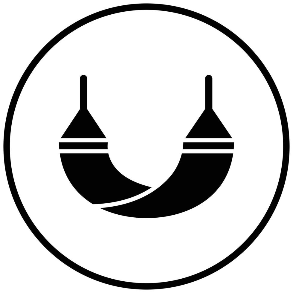 Hammock Icon Style vector