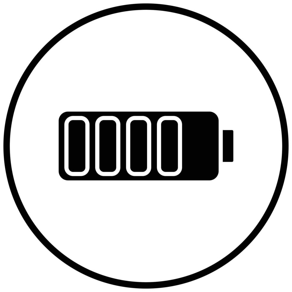 Battery Icon Style vector