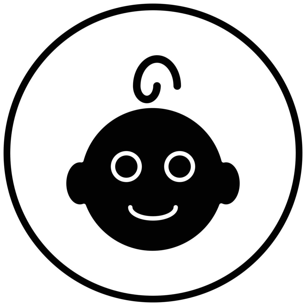 Child Icon Style vector