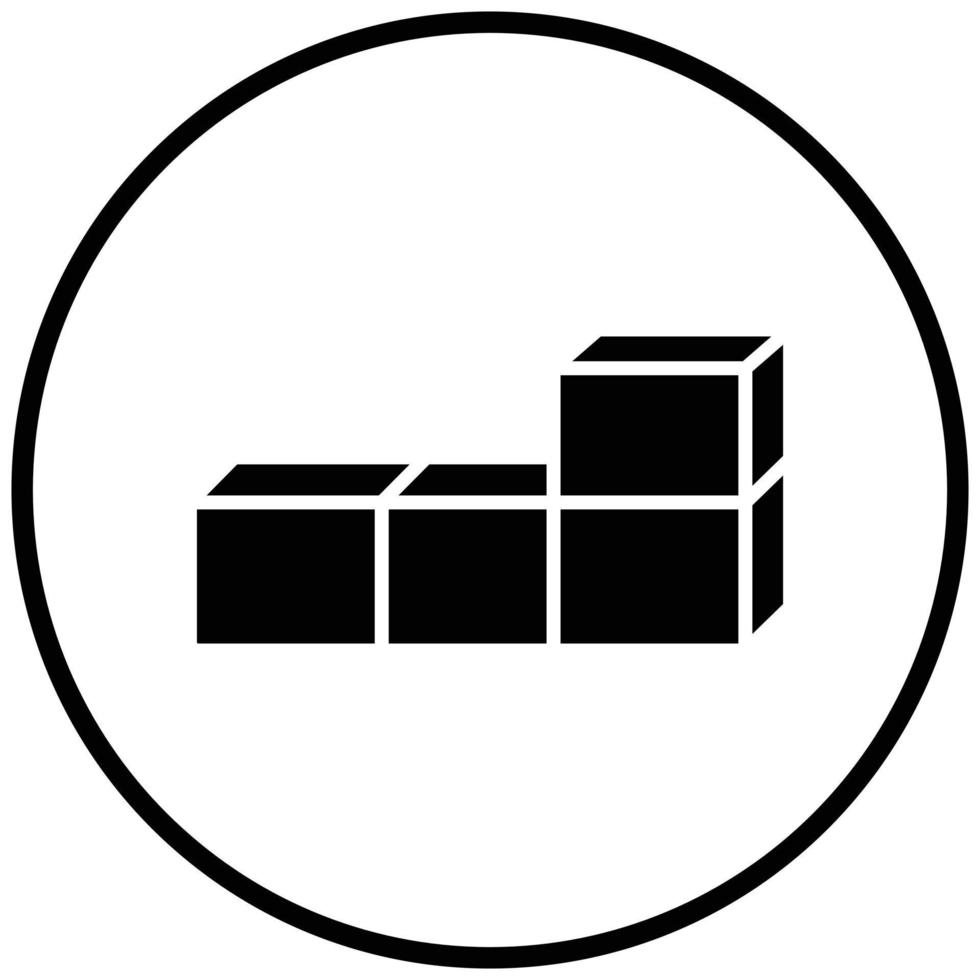 Blocks Icon Style vector