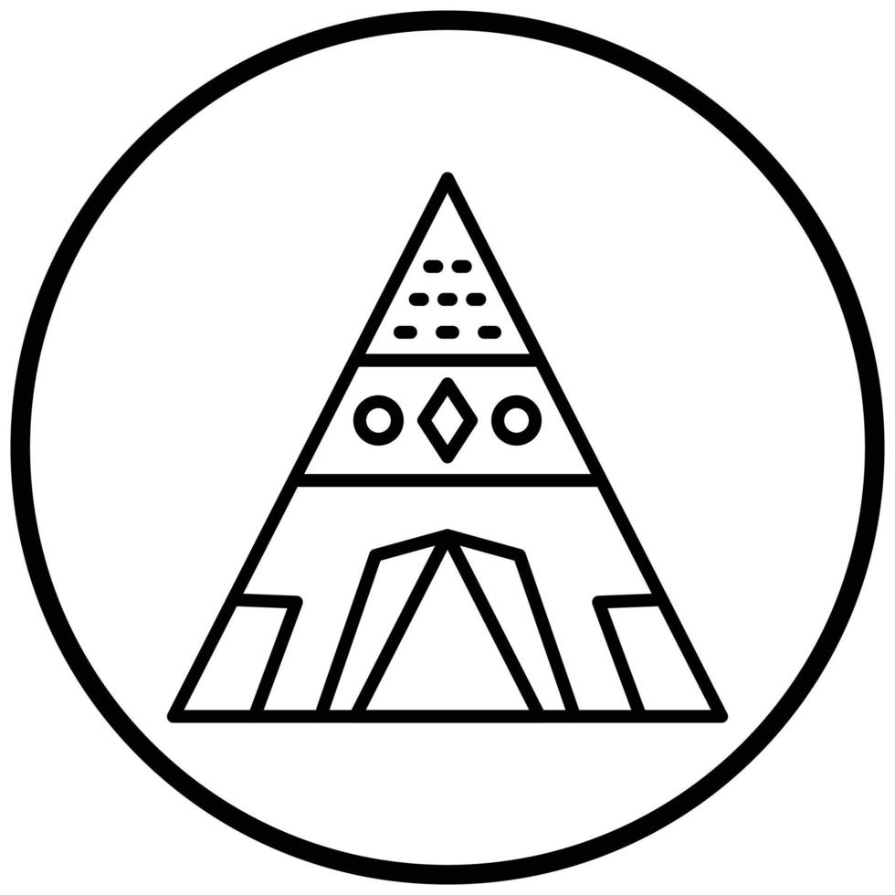 Tipi Icon Style vector
