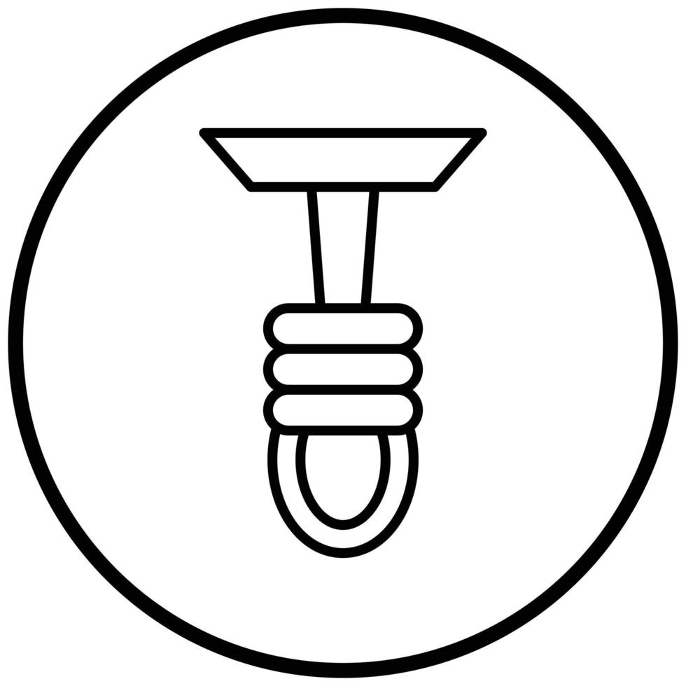 Gibbet Icon Style vector