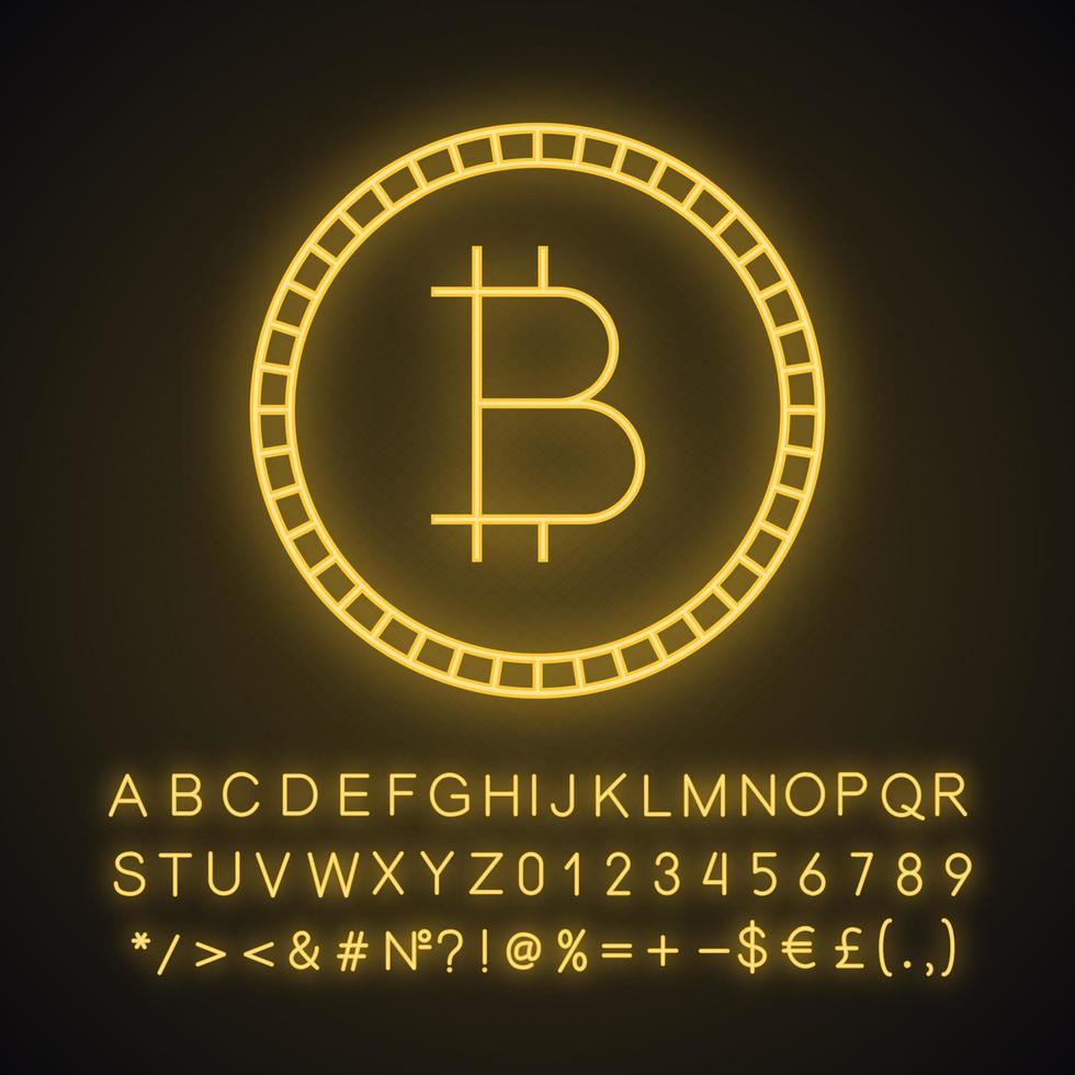Bitcoin cryptocurrency. Online banking, bitcoin official web page, graphic card, CPU mining. Isolated vector illustrations