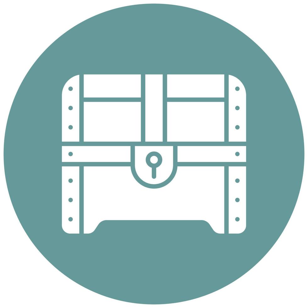 Chest Icon Style vector