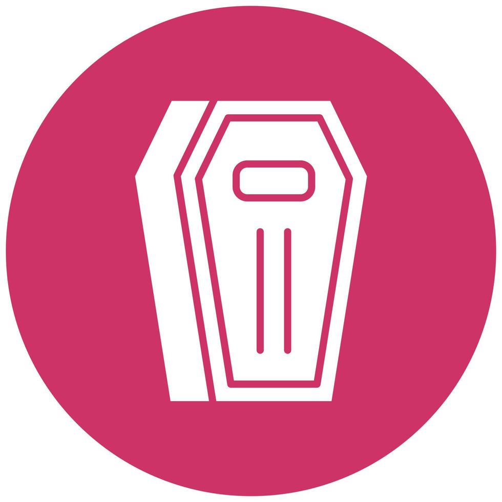 Coffin Icon Style vector