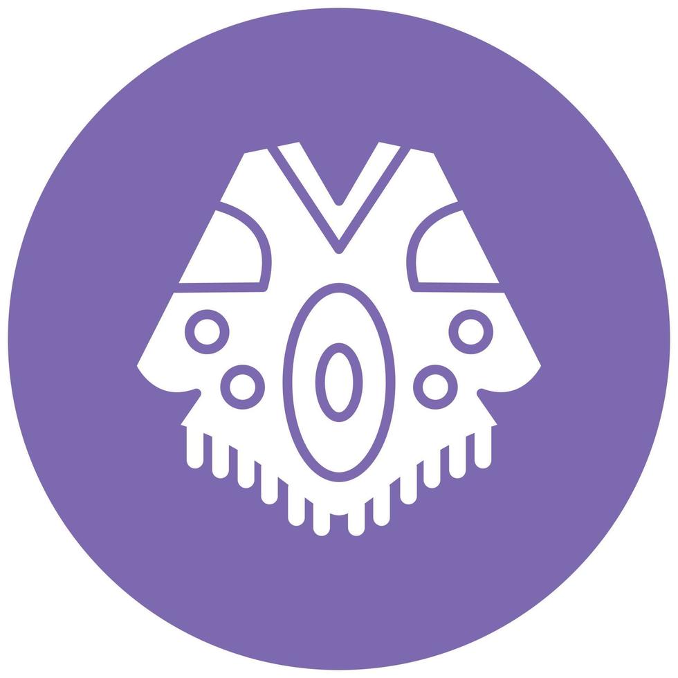 Poncho Icon Style vector