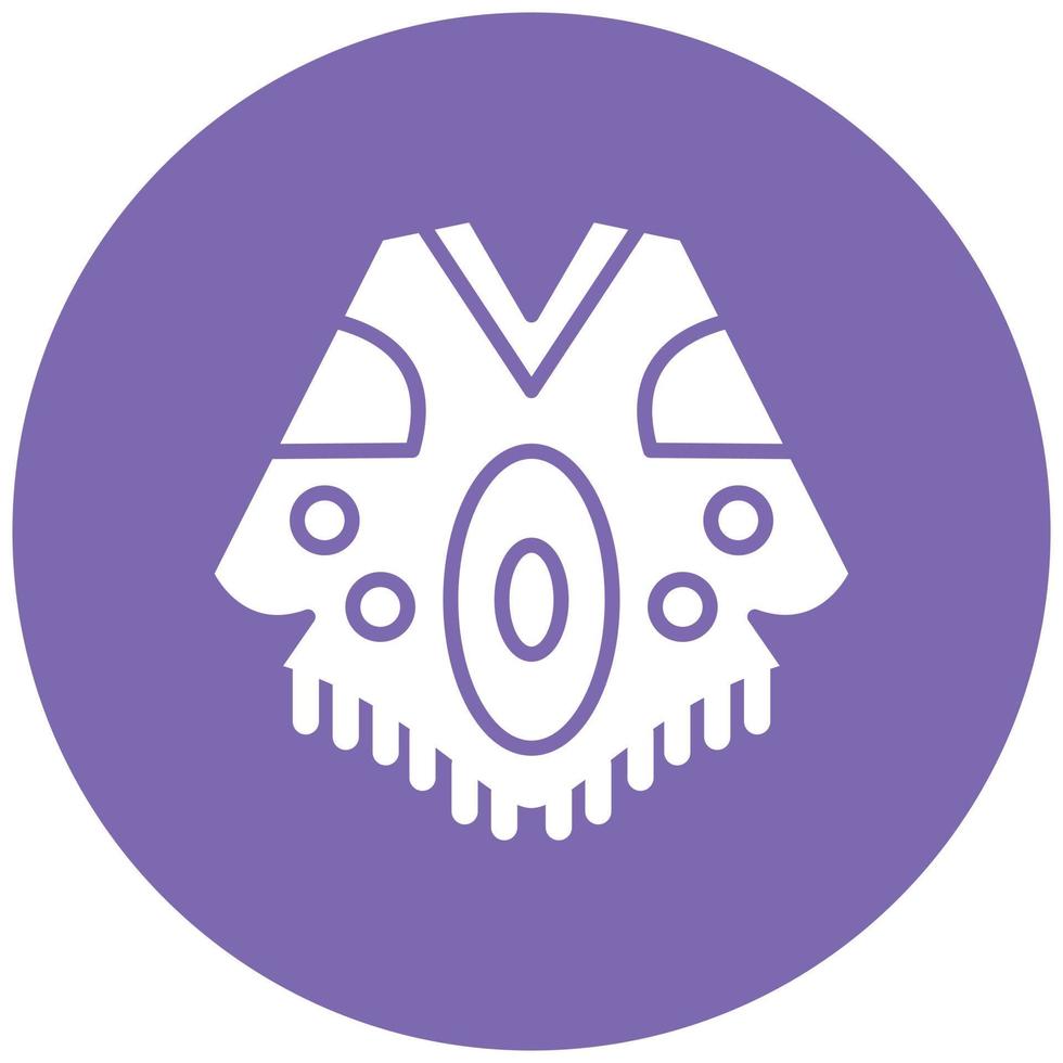 Poncho Icon Style vector