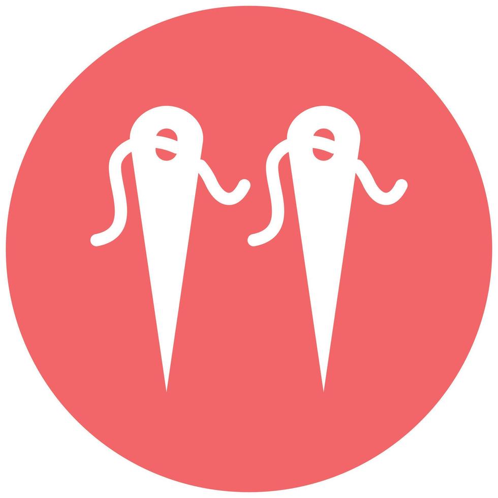 Needle Icon Style vector