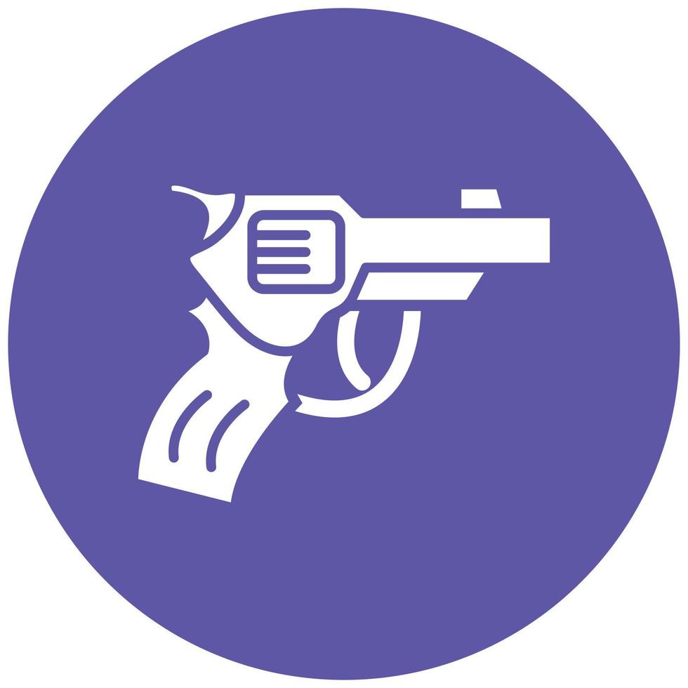 Revolver Icon Style vector