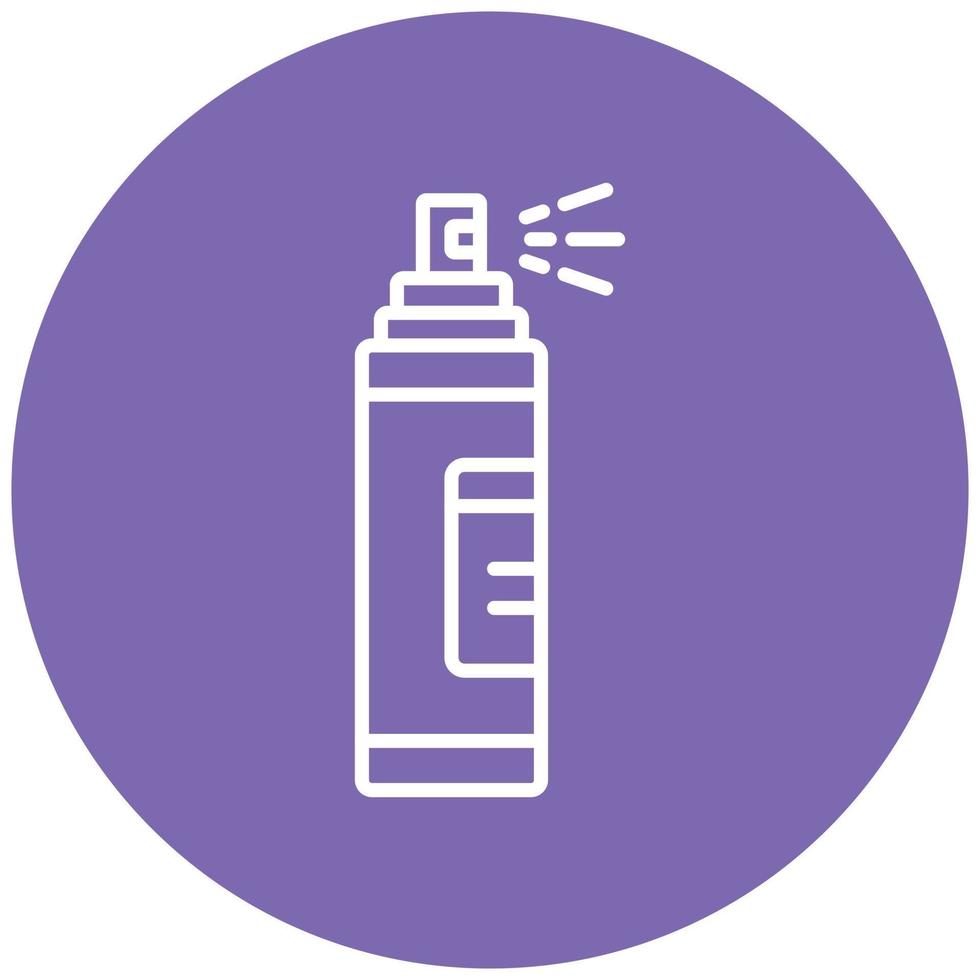 Pepper Spray Icon Style vector