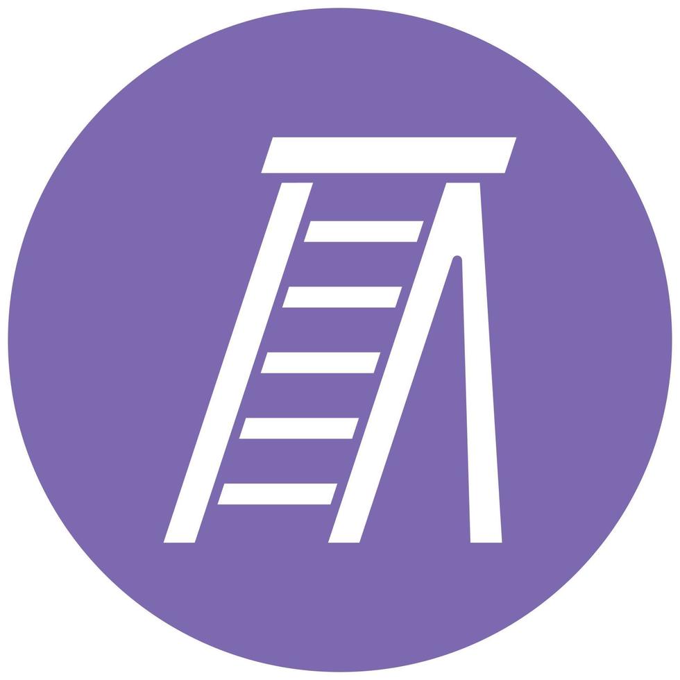 Stepladder Icon Style vector