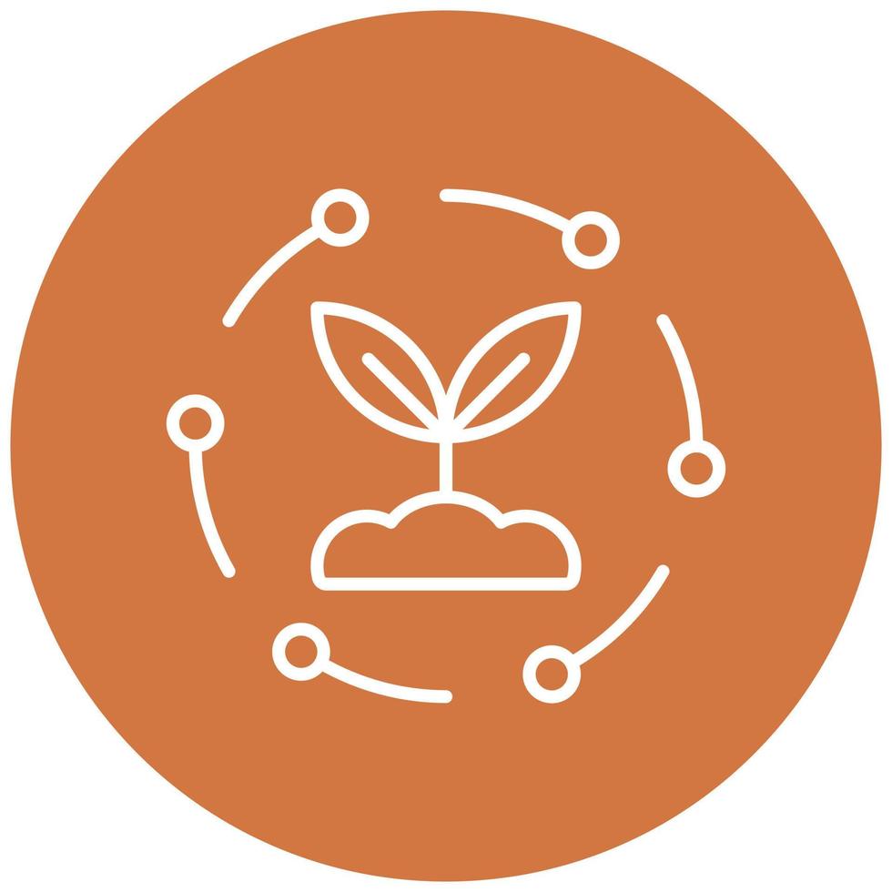 Agronomy Icon Style vector