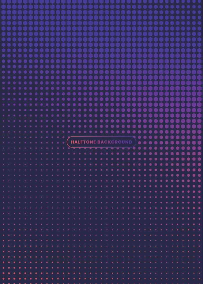 abstract background with a halftone vector