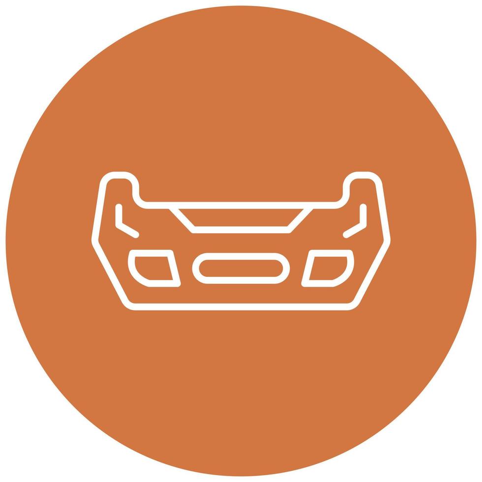 Bumper Icon Style vector