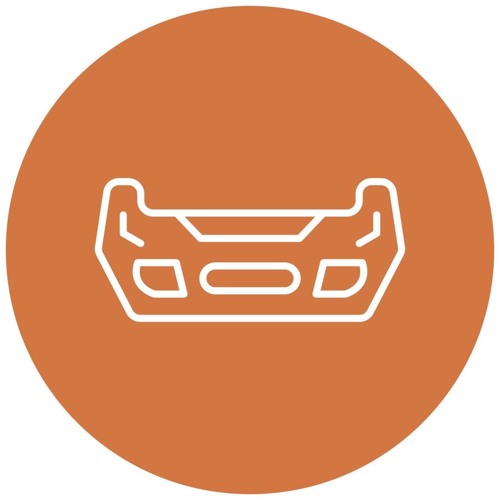 Bumper Icon Style vector