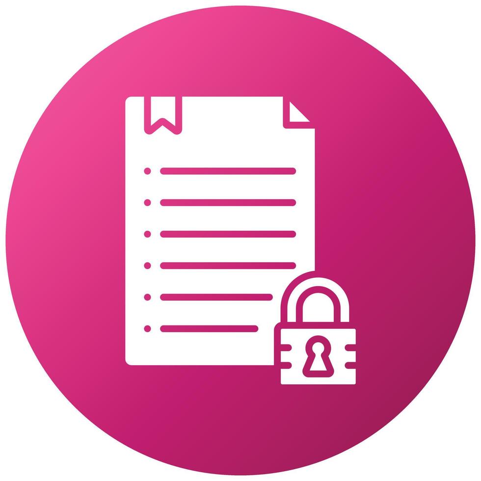 File Encryption Icon Style vector