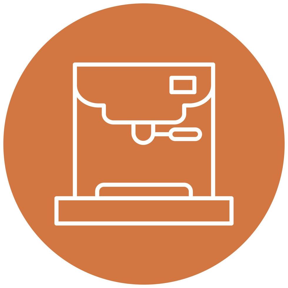 Coffee Maker Icon Style vector