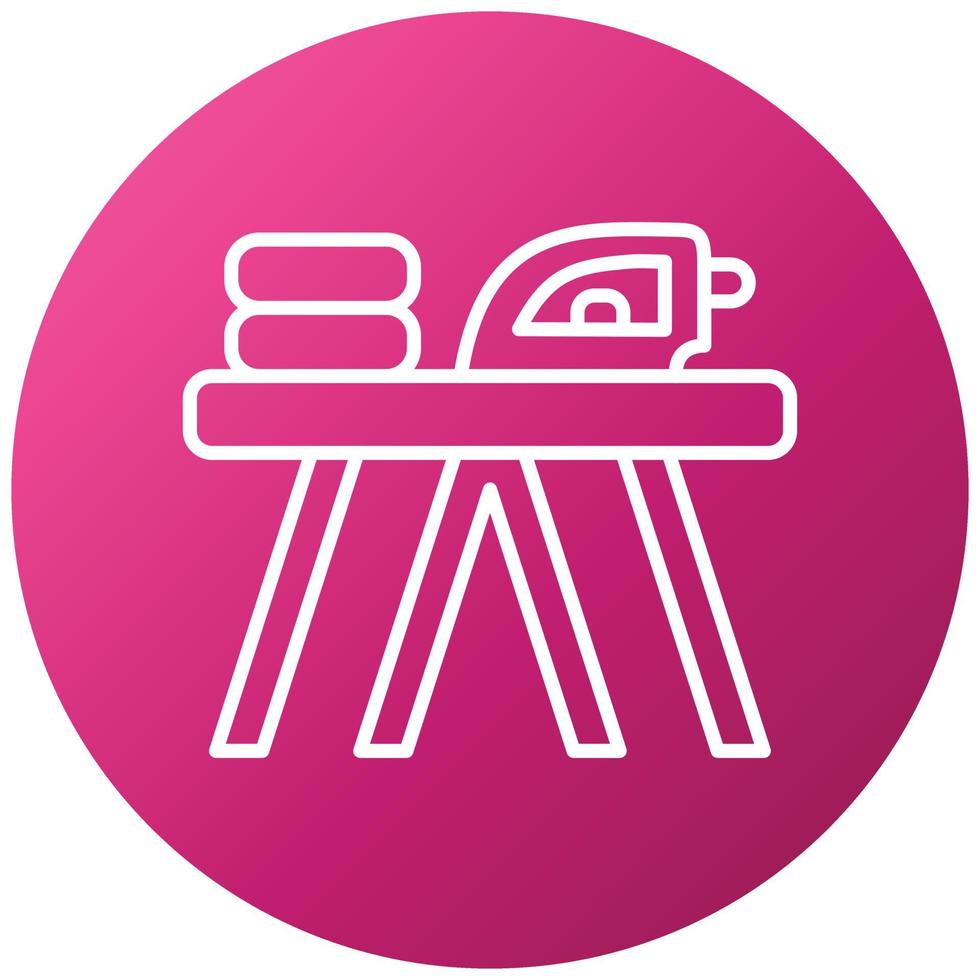 Ironing Board Icon Style vector