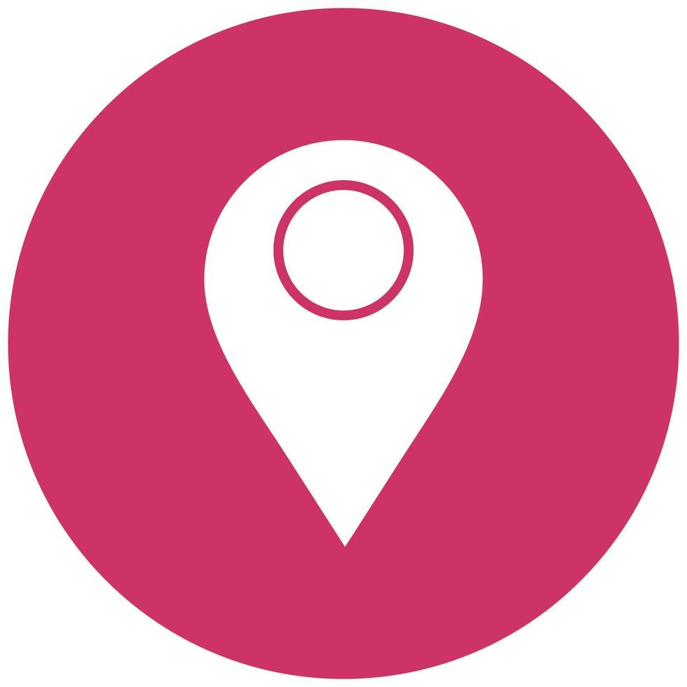 Location Icon Style vector