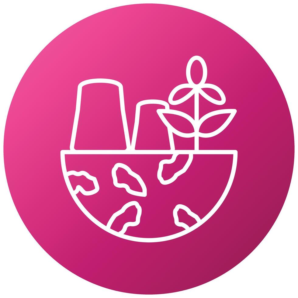 Clean Environment Icon Style vector