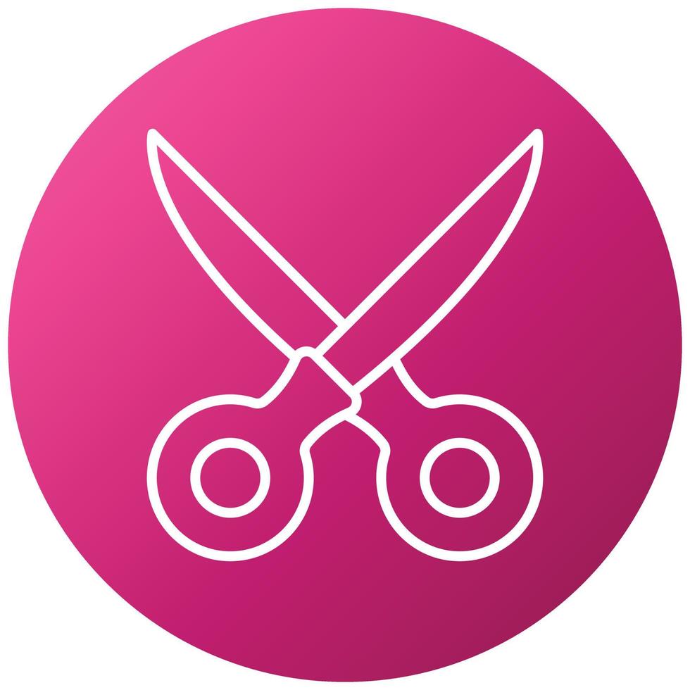 Scissor Icon Style vector