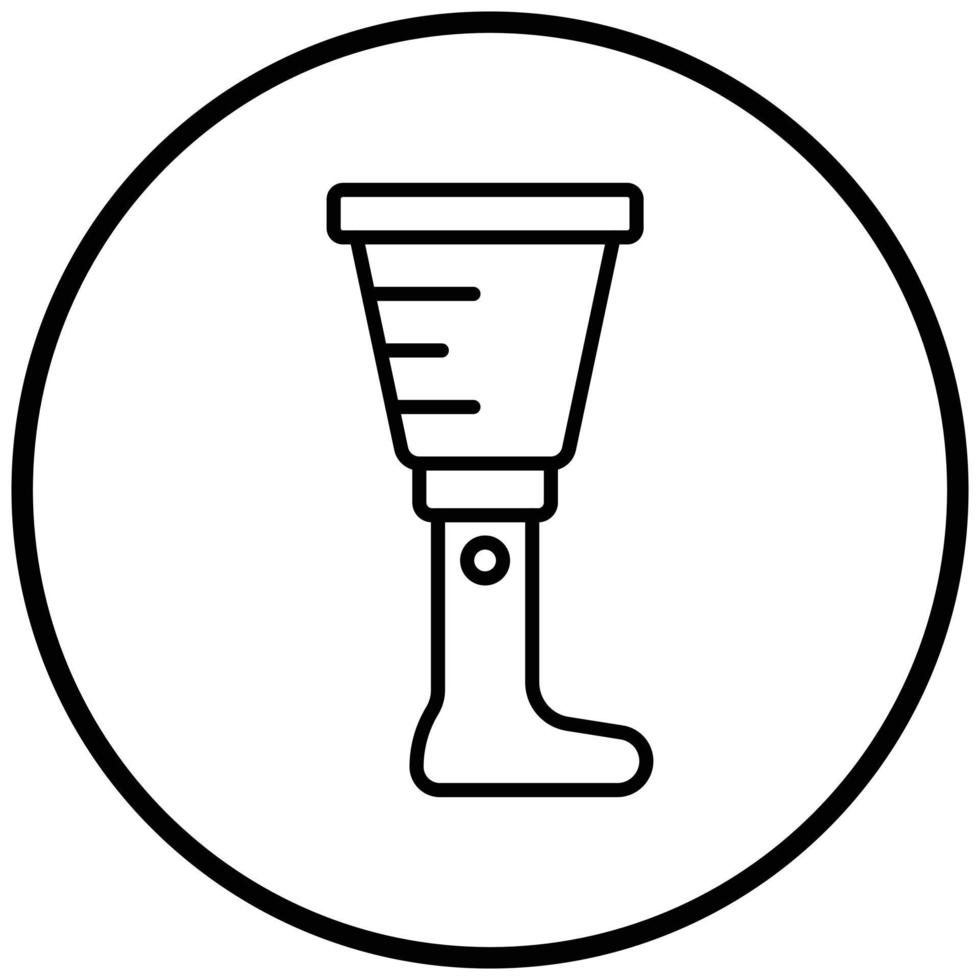 Pegleg Icon Style vector