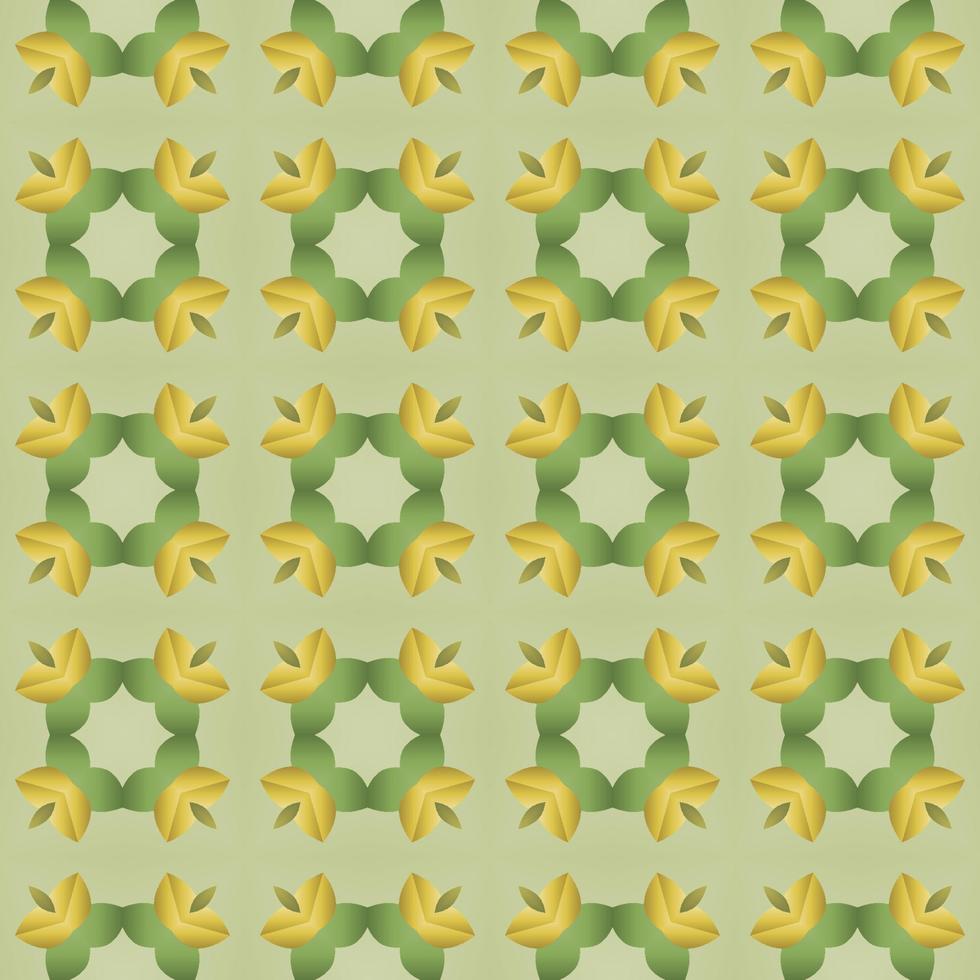 Seamless background, pattern with flowers vector