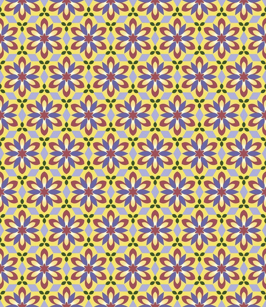 Seamless pattern with flowers. Natural pattern. vector