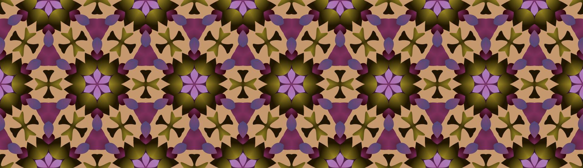 Seamless pattern with flowers. Natural pattern. vector