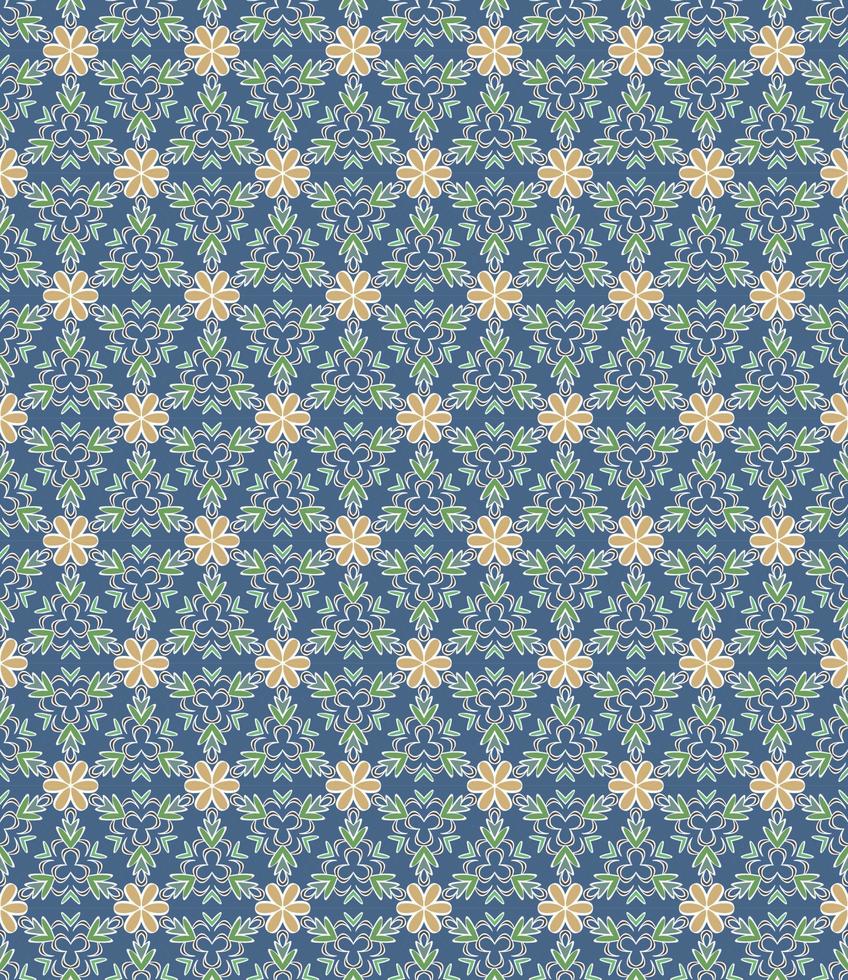 Seamless pattern with flowers. Natural pattern. vector