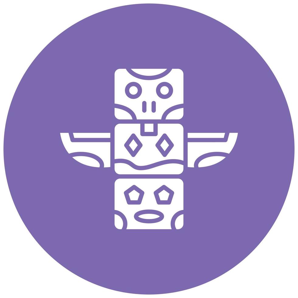 Totem Icon Style vector