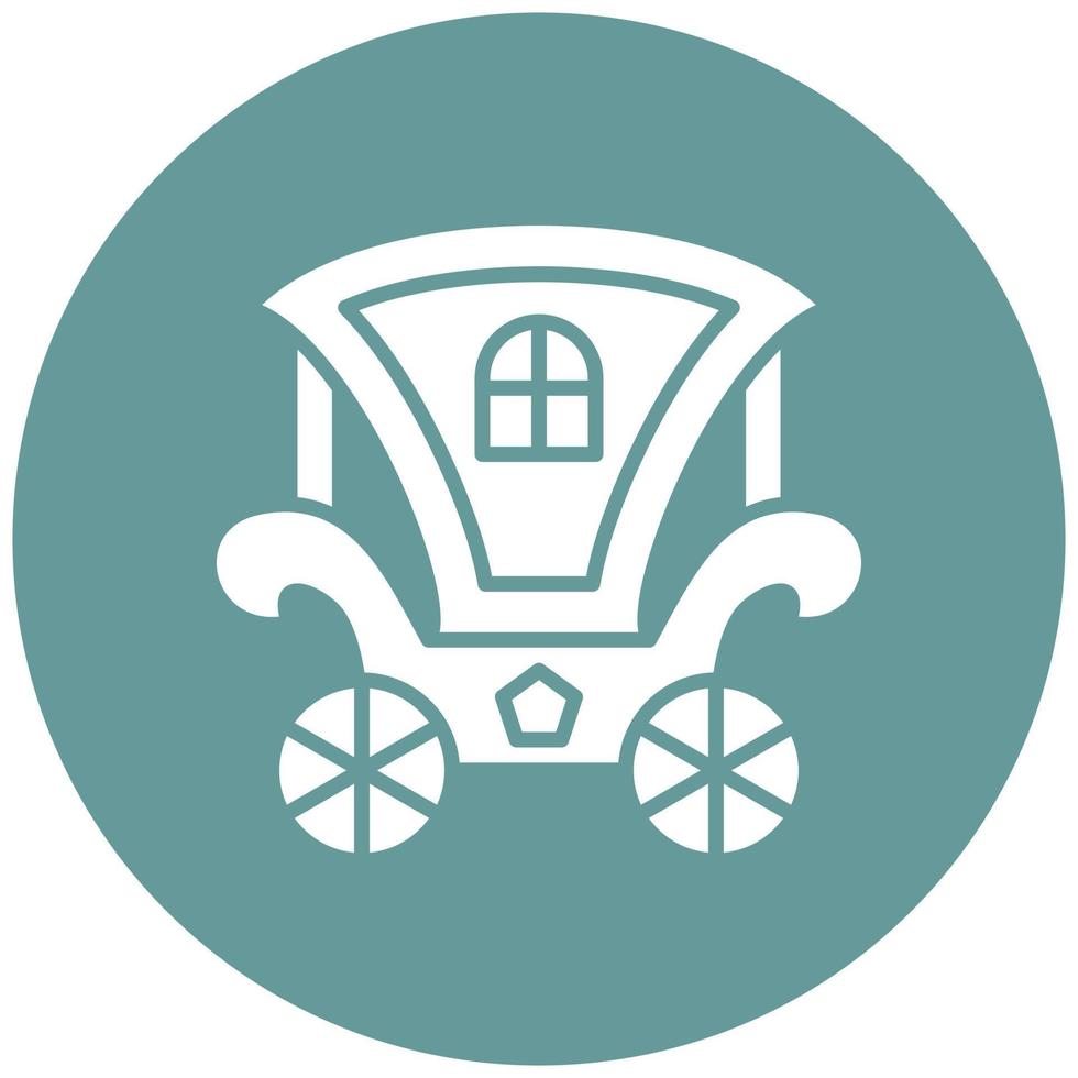 Carriage Icon Style vector