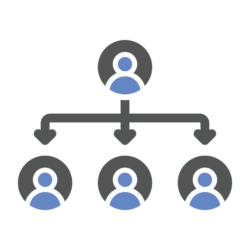 Delegate Icon Style vector