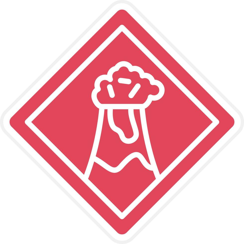 Warning Icon Style vector